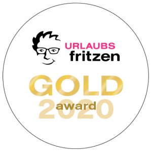 Urlaubs Fritzen Gold Award 2020 - bestes Serviced Apartment Hotel in Berlin