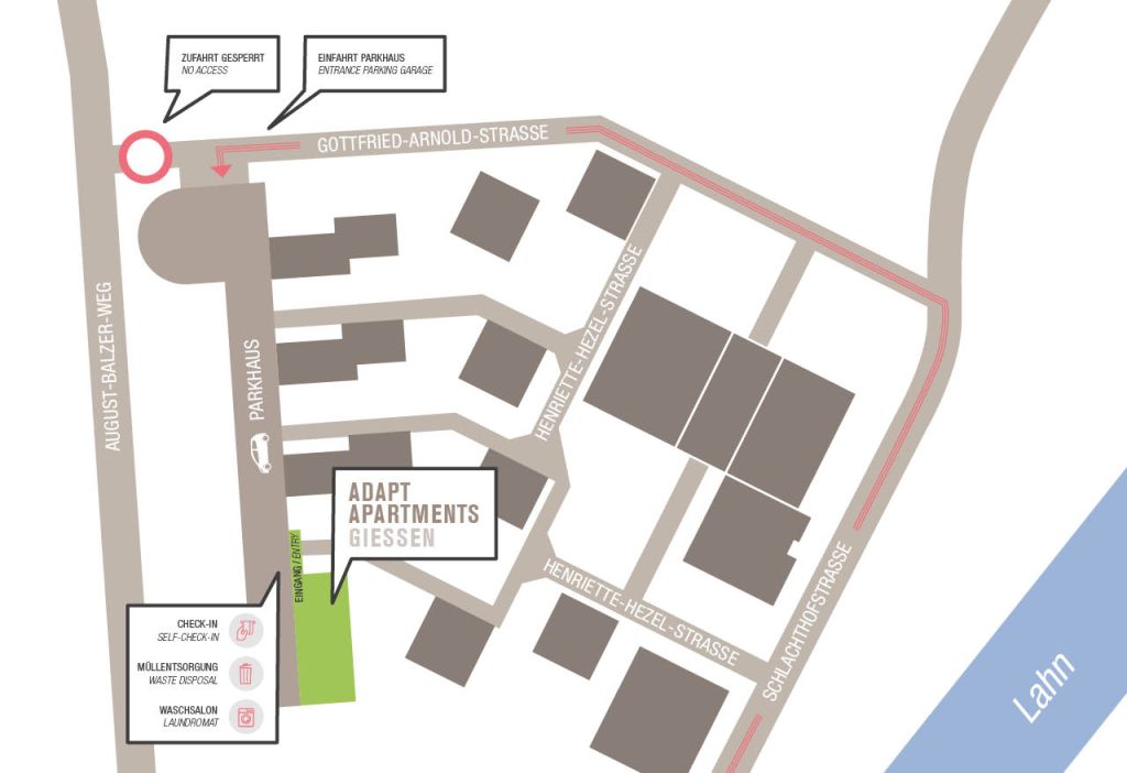 Lageplan Gießen