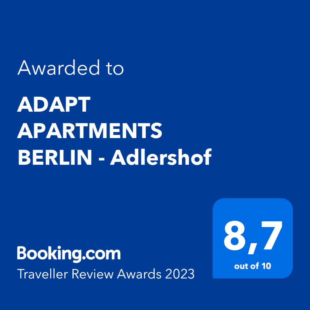 Auszeichnung Award Booking